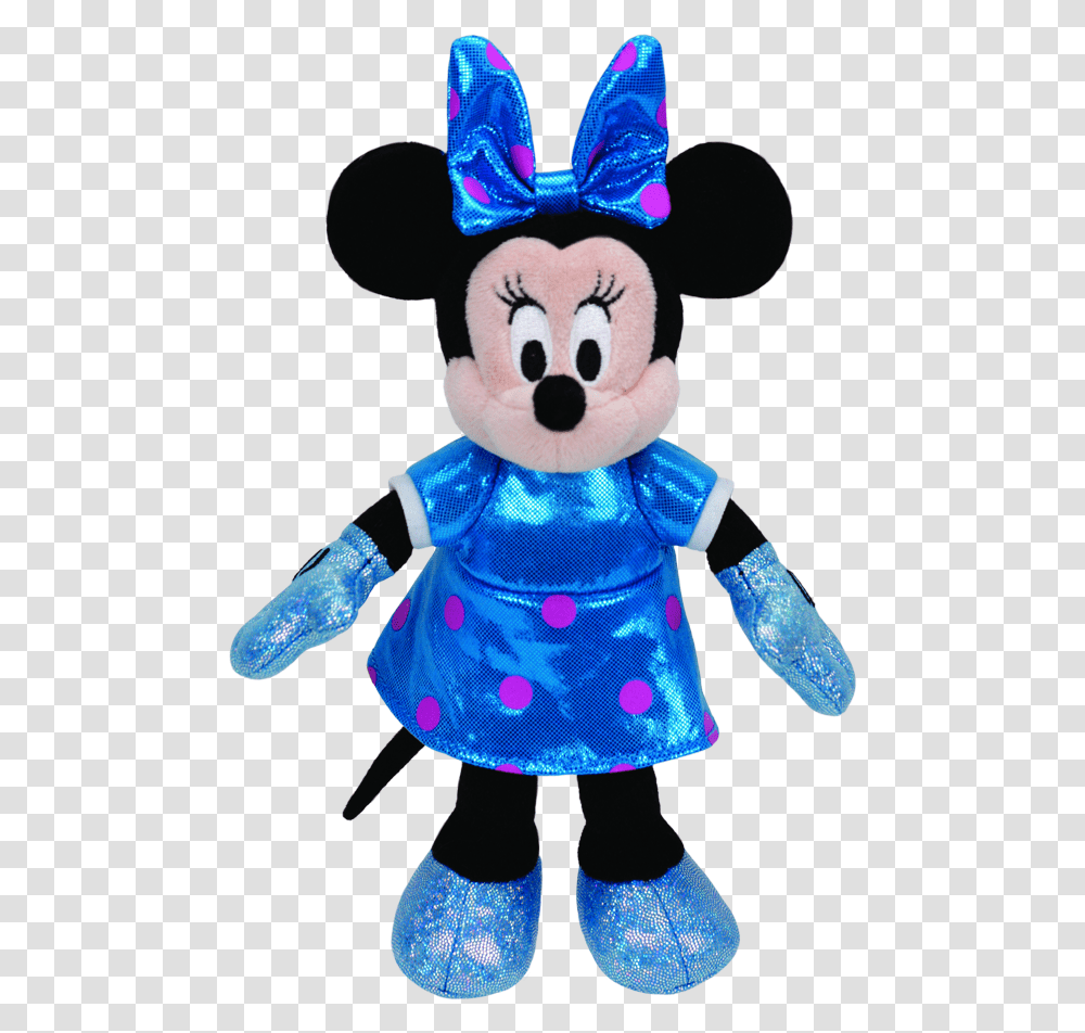 Minnie Mouse Sparkle Beanie Babies Minnie Mouse Plush Ty, Toy, Apparel, Person Transparent Png