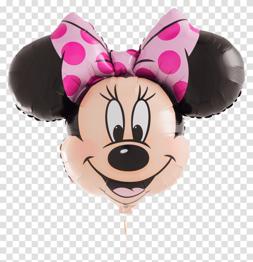 Minnie Mouse Supershape Minnie Mouse Head, Sweets, Food, Plant Transparent Png
