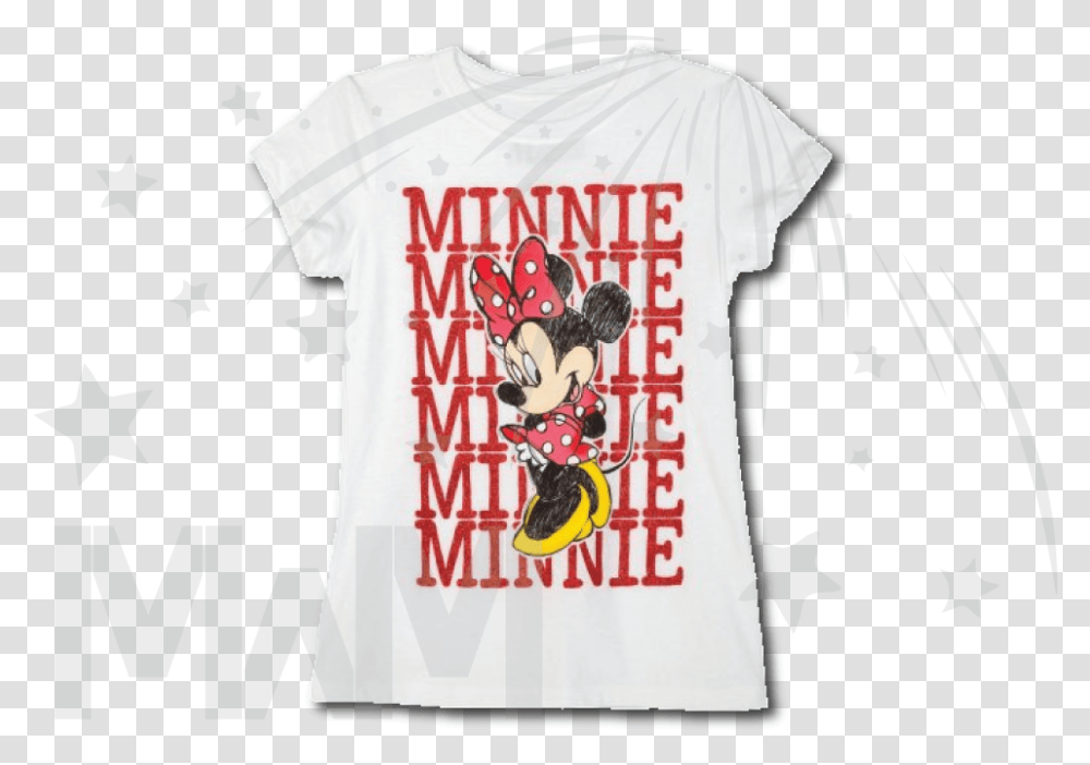 Minnie Mouse Toddler White Tshirt Xs Xl Sizes, Apparel, T-Shirt Transparent Png
