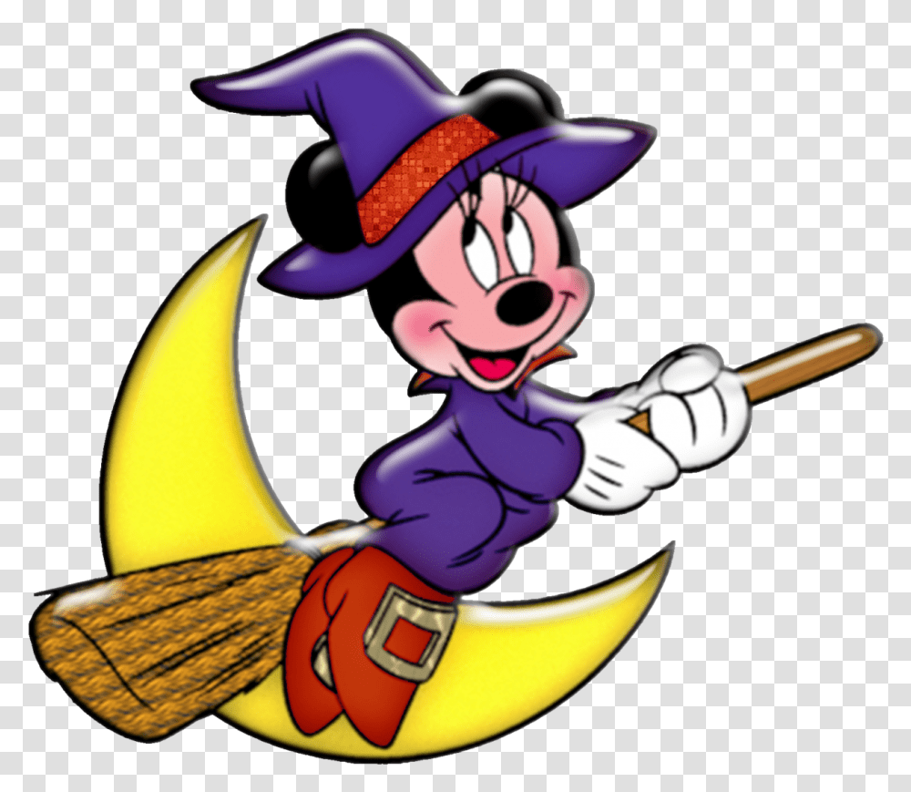 Minnie Mouse Witch Cartoon, Performer, Juggling, Magician, Pirate Transparent Png