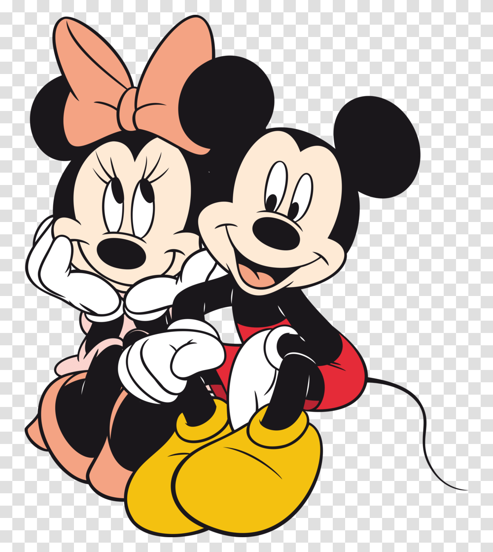 Minnie Mouse Y Mickey, Hand, Face, Performer Transparent Png