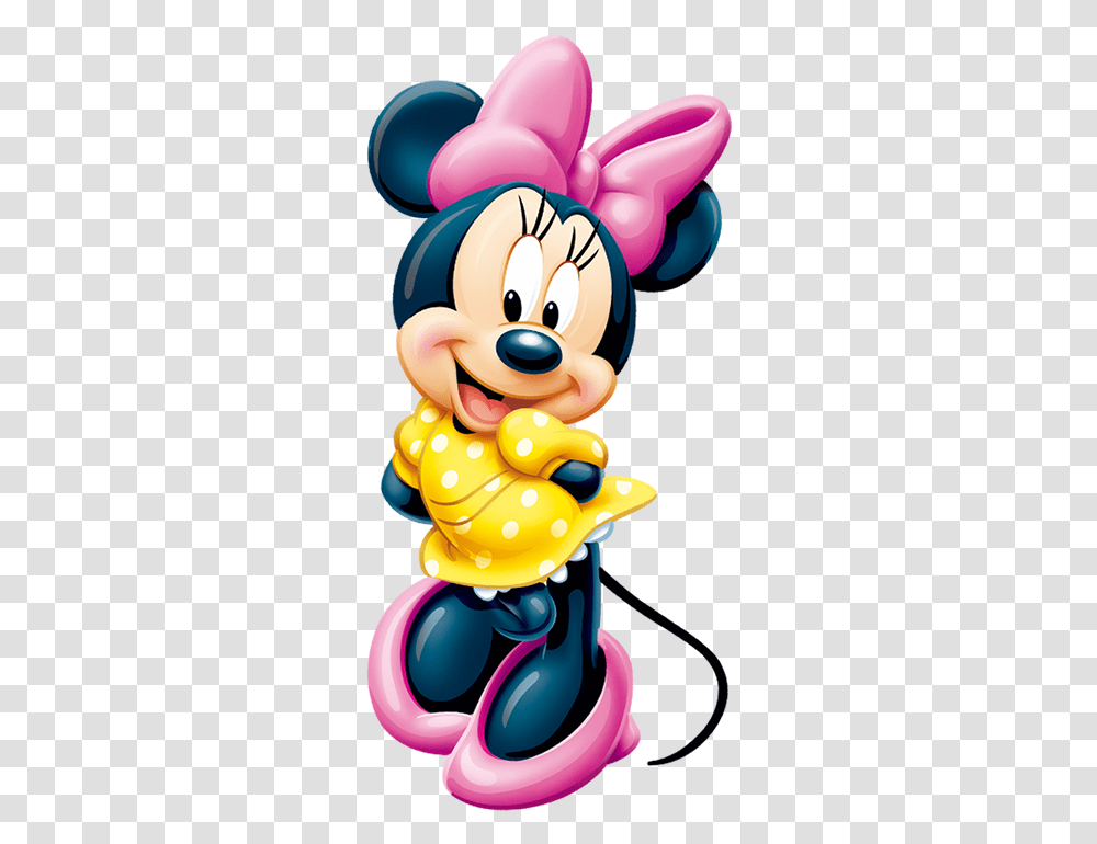 Minnie Mouse Yellow Dress, Toy, Sweets, Food, Confectionery Transparent Png