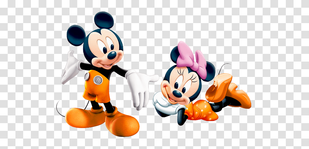 Minnie Orange Mickey Minnie, Toy, Super Mario, Mascot Transparent Png