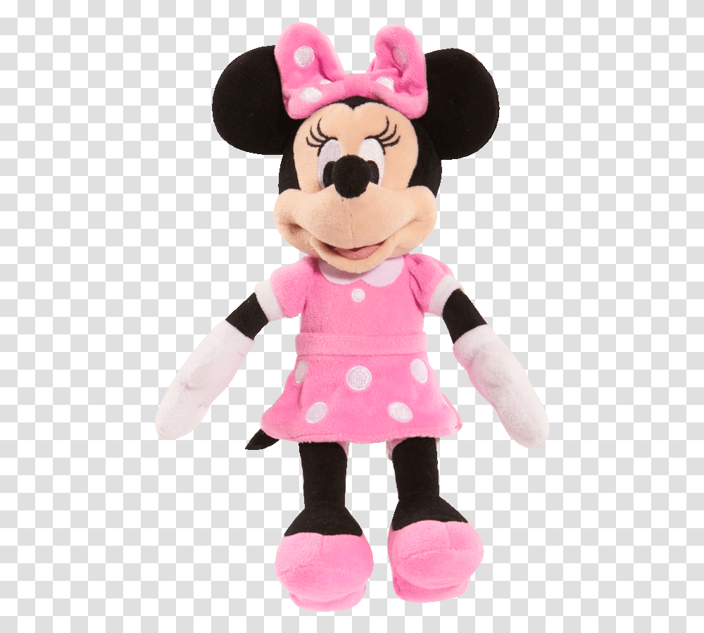 Minnie Pink, Doll, Toy, Plush, Person Transparent Png