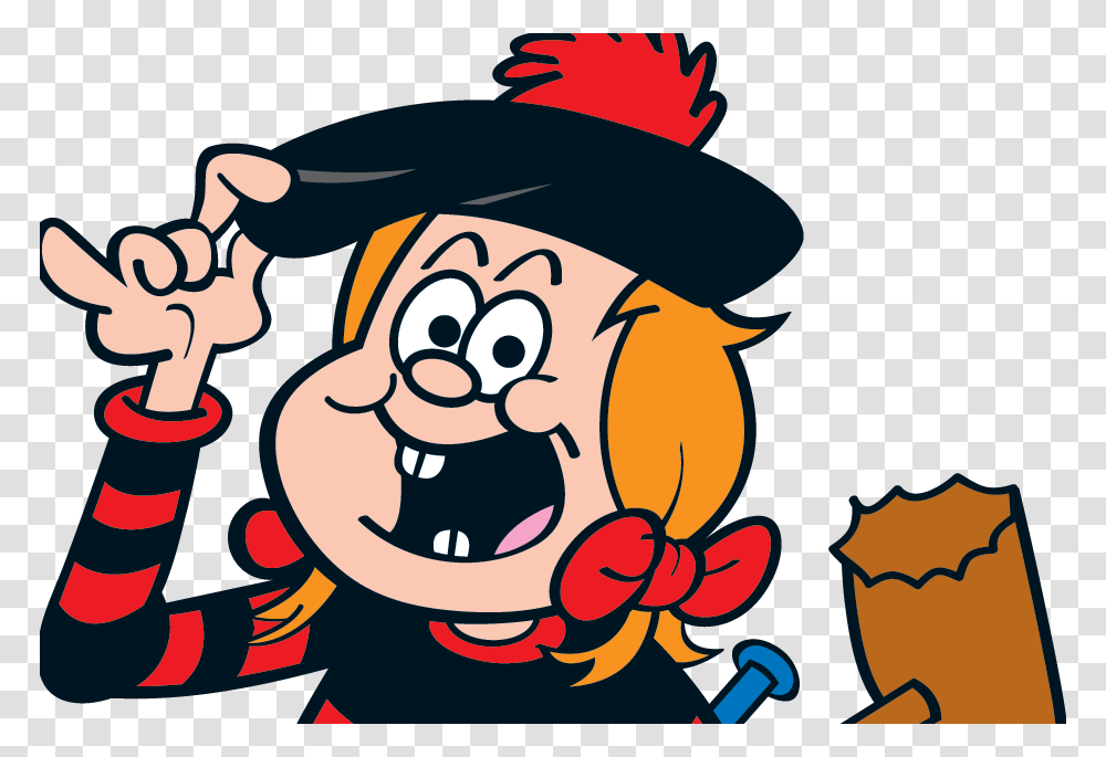 Minnie The Minx Beano, Pirate, Performer Transparent Png