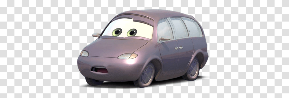 Minny Pixar Wiki Fandom Mini And Van Cars, Tire, Wheel, Machine, Vehicle Transparent Png