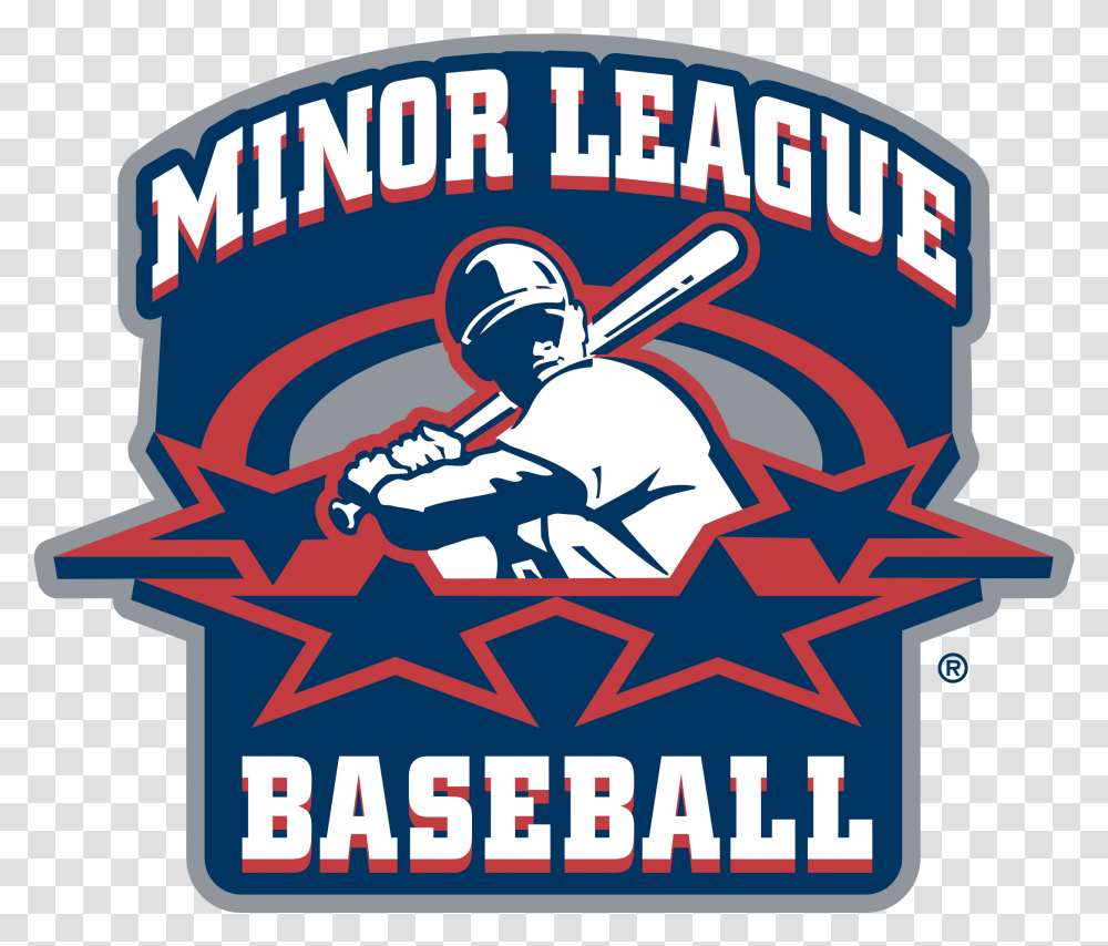 Minor League Baseball Logo Major League Baseball Logo, Text, Label, Symbol, Leisure Activities Transparent Png