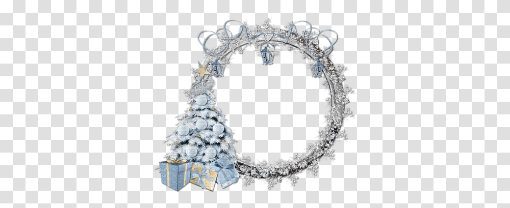 Minou Frameroundchristmasdecoration Minouframeround Frame Circle Christmas, Plant, Tree, Wreath, Ornament Transparent Png