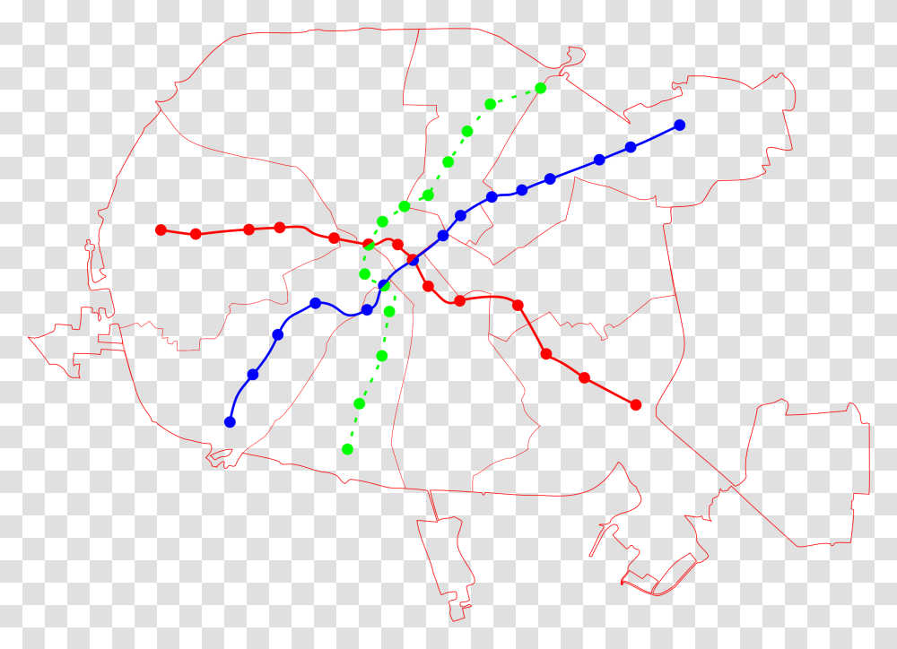 Minsk Metro Map, Plot, Diagram, Spider Web, Network Transparent Png