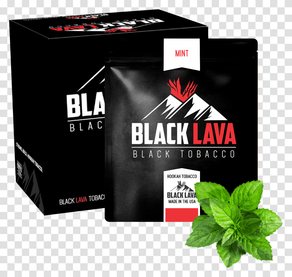 Mint Black Lava Black Tobacco, Potted Plant, Vase, Jar, Pottery Transparent Png