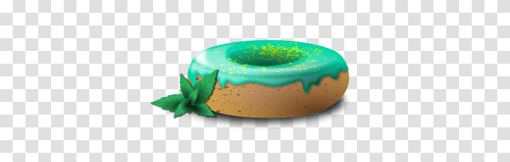 Mint Donut Clip Art, Food Transparent Png