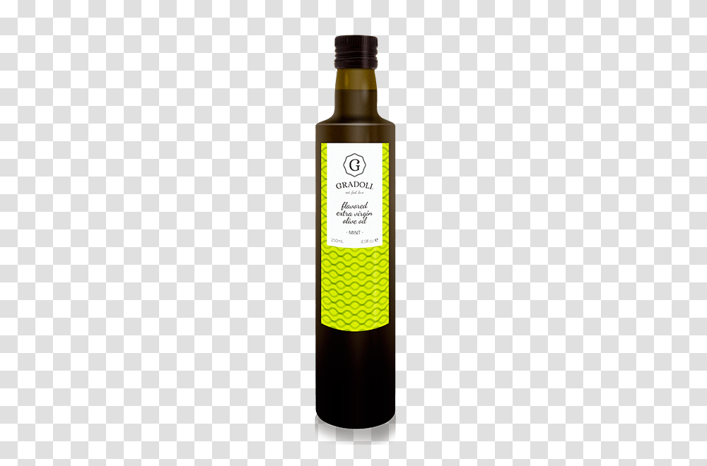 Mint Flavored Extra Virgin Olive Oil, Bottle, Alcohol, Beverage, Label Transparent Png