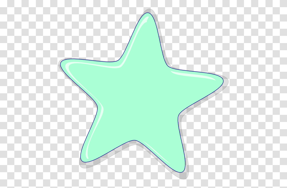Mint Green Star Clipart Star, Star Symbol, Axe, Tool Transparent Png