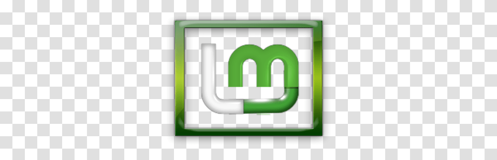 Mint Logo Linux Mint Modern Logo, Number, Symbol, Text, Monitor Transparent Png