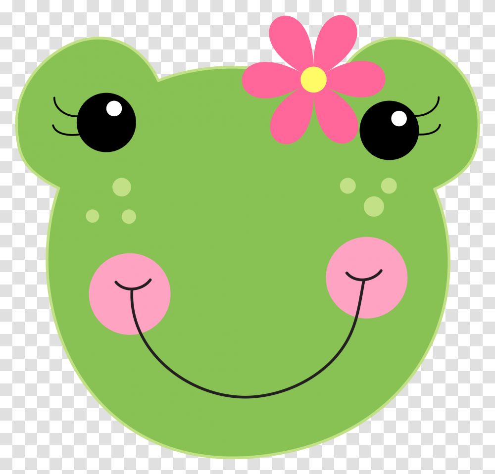 Minus Frog Mask Cute Frogs Funny Cartoon Trees Cute Animal Face Clipart, Tennis Ball, Sport, Sports, Plant Transparent Png