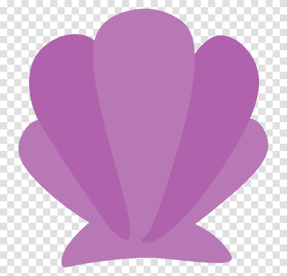 Minus Purple Shell Clipart, Petal, Flower, Plant, Blossom Transparent Png