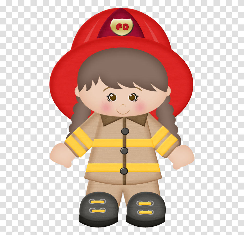 Minus Say Hello Pol Firefighter Minus Clipart, Doll, Toy, Kid Transparent Png