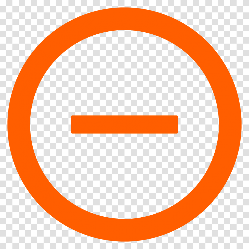 Minus Subtract Decrease Button Symbol Icon Math Circle, Label, Sign, Sticker Transparent Png