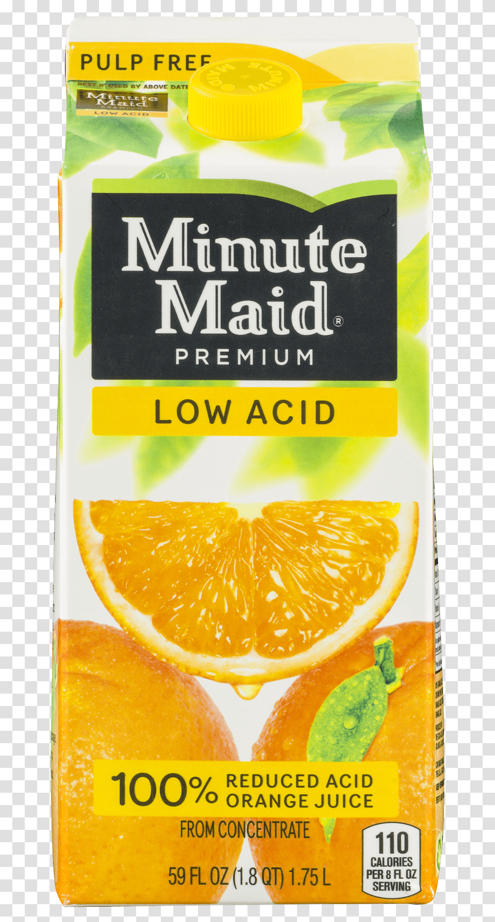 Minute Maid Orange Juice, Citrus Fruit, Plant, Food, Beverage Transparent Png