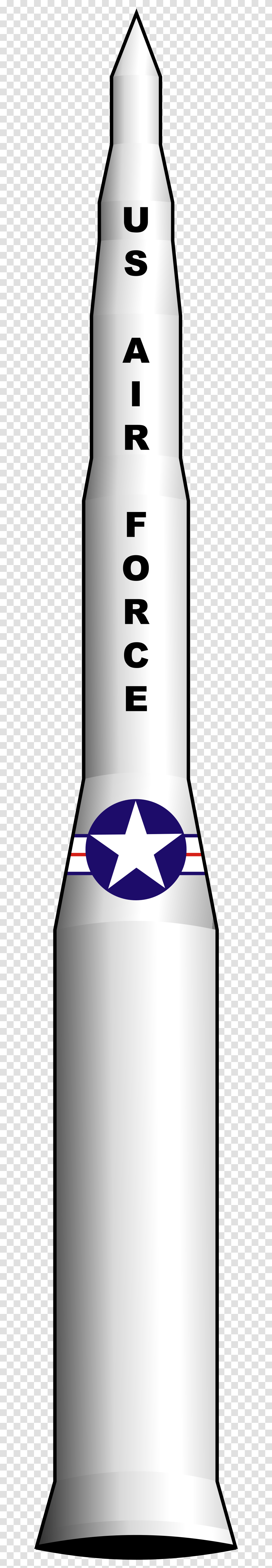 Minuteman Missile Clip Art, Tin, Star Symbol, Can Transparent Png