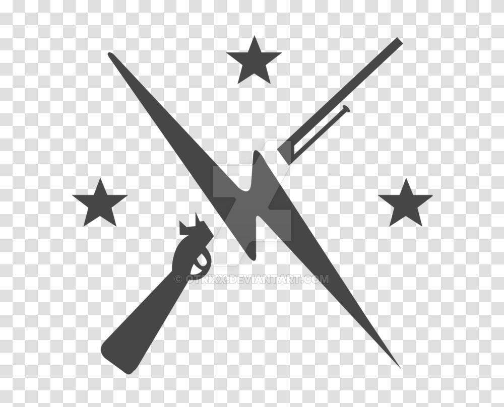Minutemen Logo, Star Symbol, Weapon, Weaponry Transparent Png