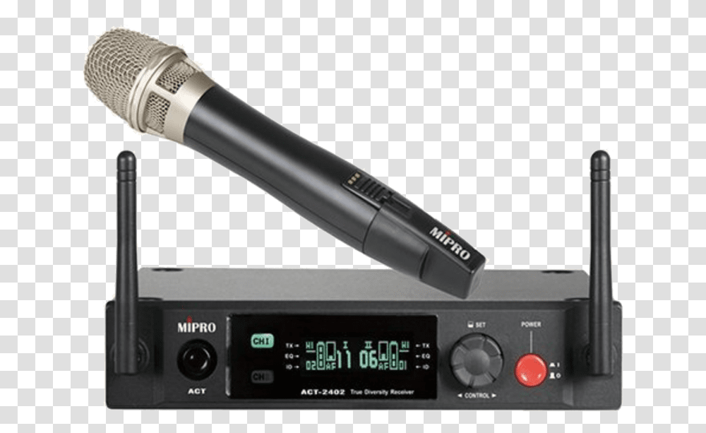 Mipro Act, Electrical Device, Microphone, Electronics, Radio Transparent Png