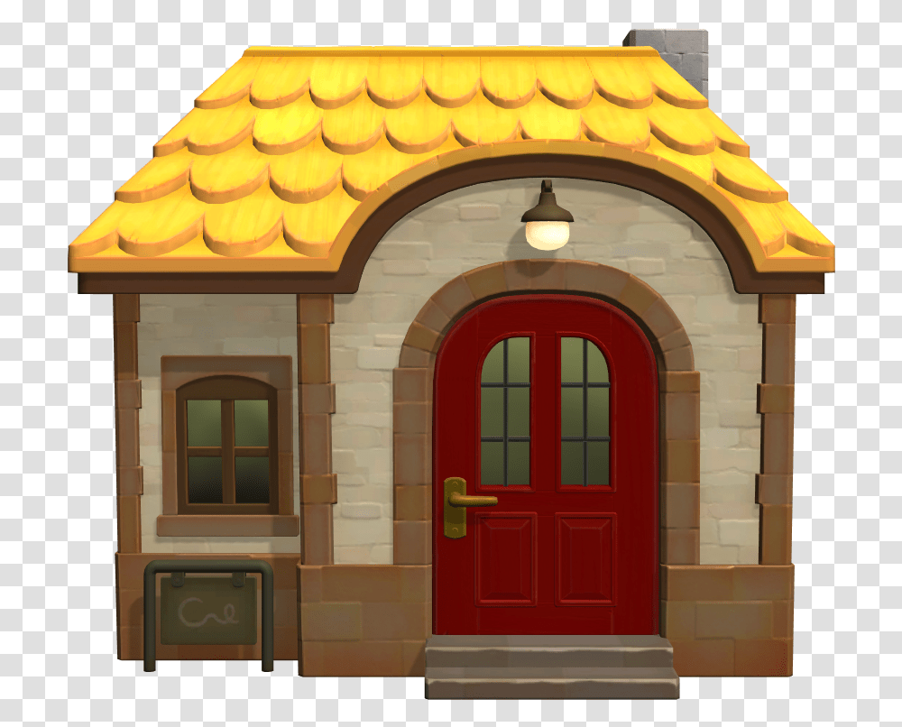 Mira Animal Crossing Wiki Nookipedia Maggie Acnh House, Door, Architecture, Building, Spire Transparent Png