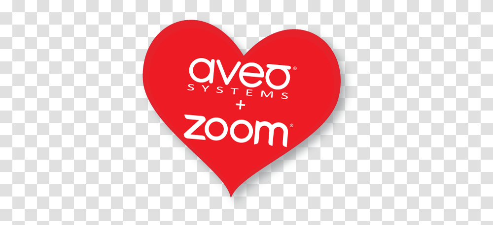 Mira Connect Delivers Ultimate Zoom Rooms Control Aveo Systems Love Sticker, Heart, Label, Text, Plectrum Transparent Png