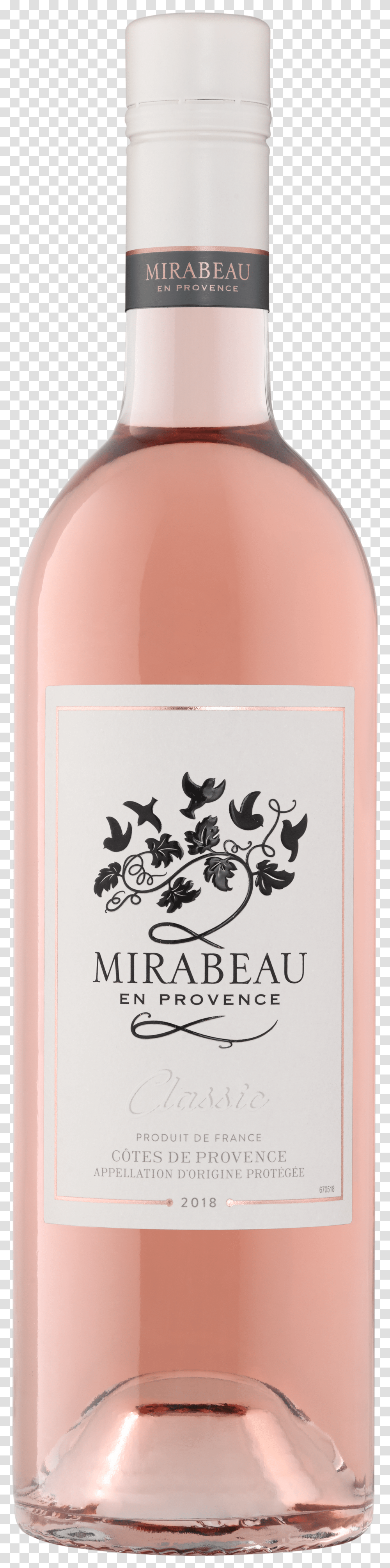 Mirabeau Cotes De Provence Rose 2017 Transparent Png
