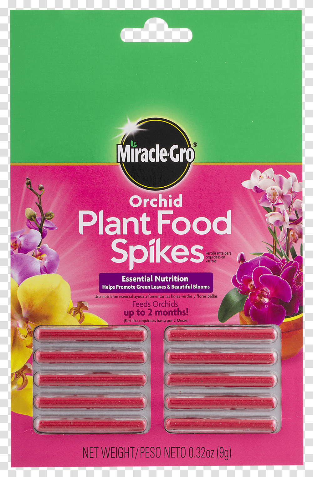 Miracle Gro Orchid Plant Food Spikes, Flower, Advertisement, Poster, Flyer Transparent Png