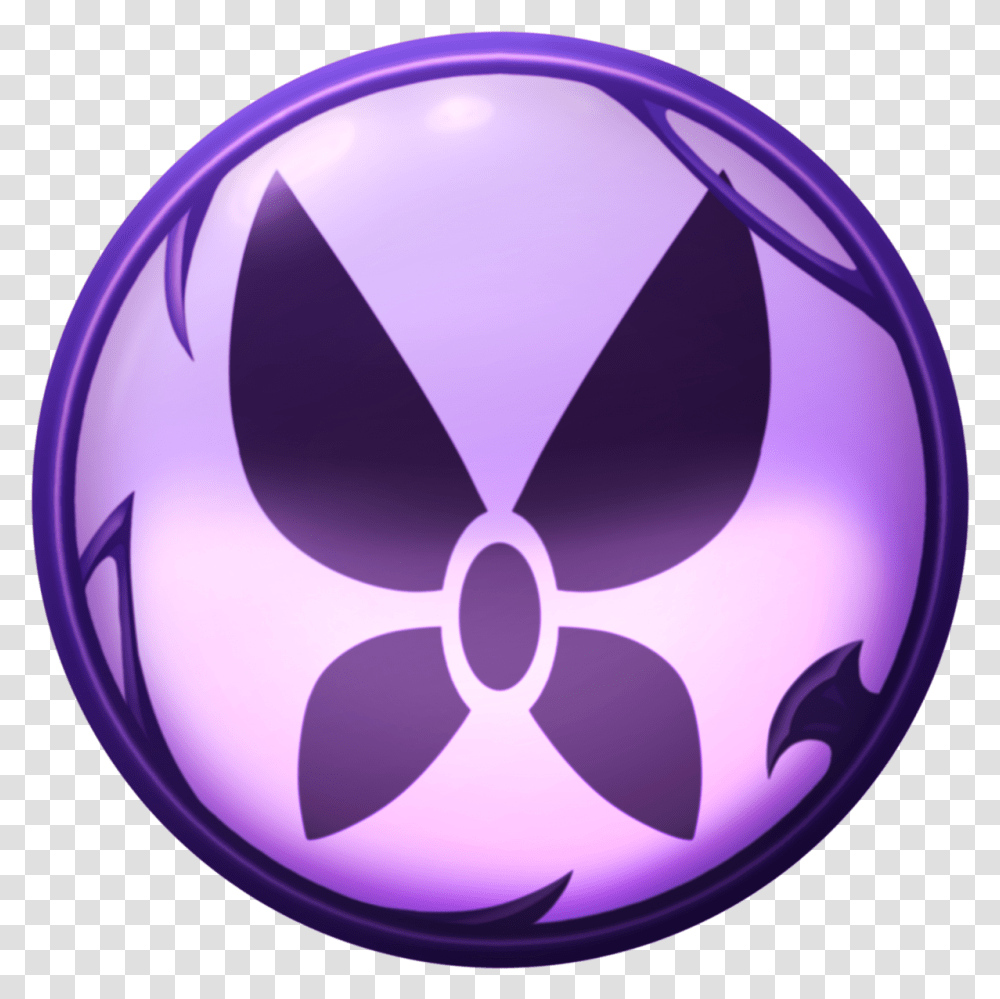 Miraculous Ladybug Hawk Moth Symbol, Sphere, Purple, Machine Transparent Png