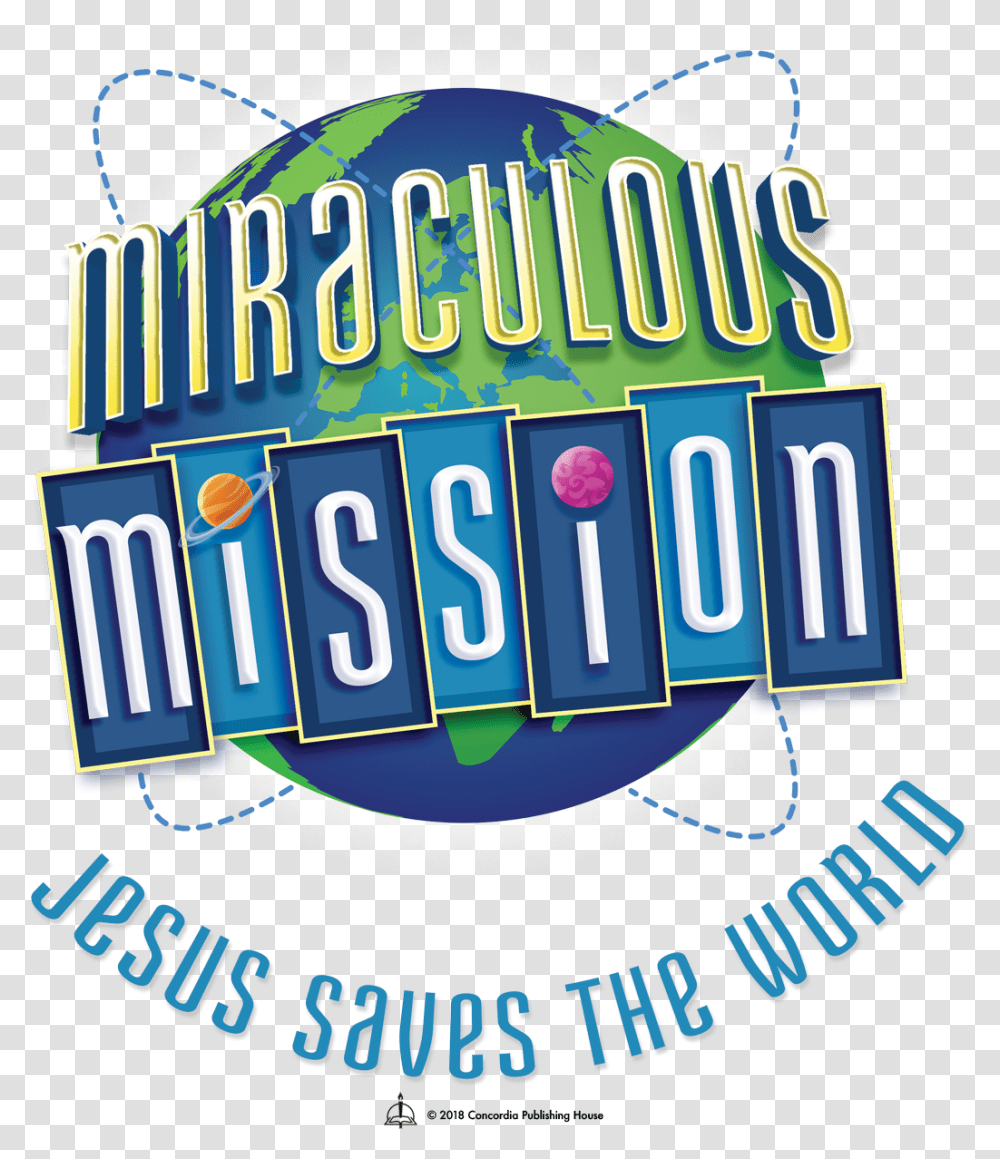 Miraculous Mission Vbs Clipart, Word, Leisure Activities, Beverage Transparent Png