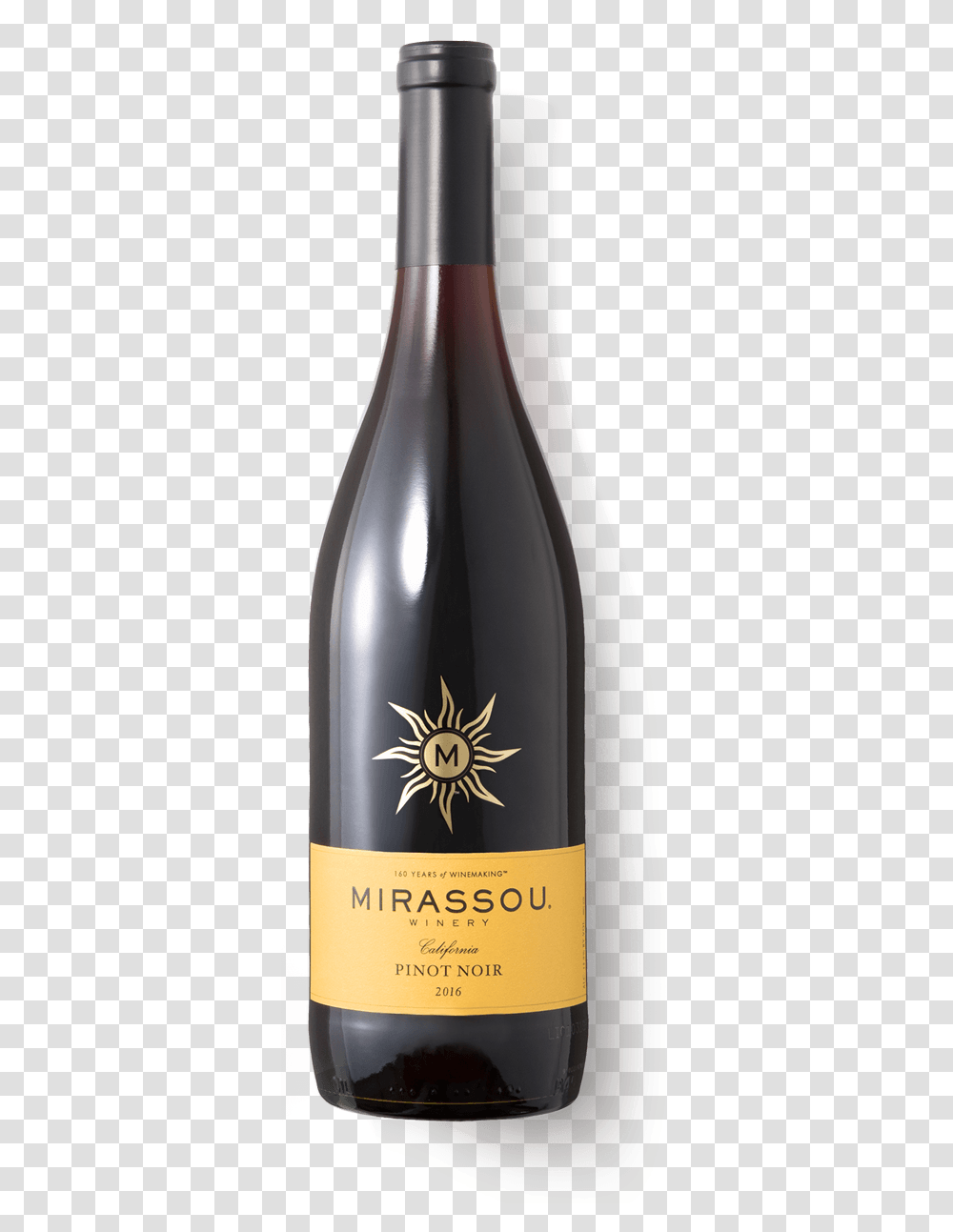 Mirassou Pinot Noir, Alcohol, Beverage, Drink, Bottle Transparent Png