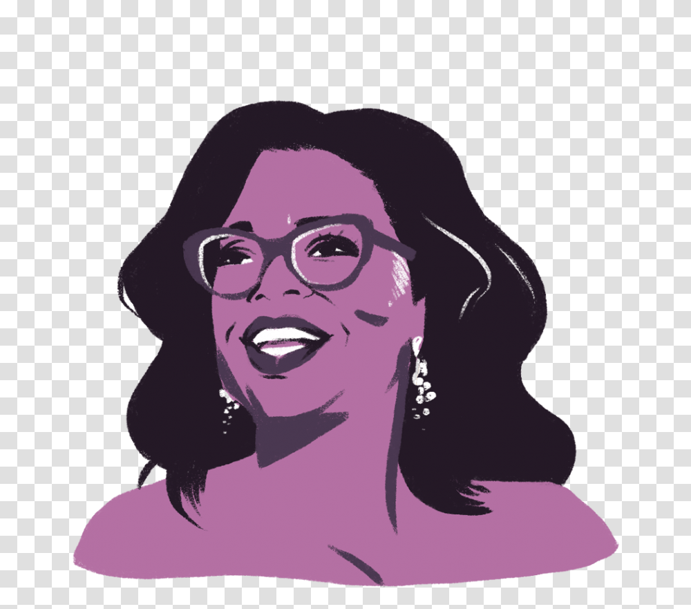 Mireille St Pierre Oprah Winfrey Oprah Winfrey Illustration, Glasses, Accessories, Face, Person Transparent Png