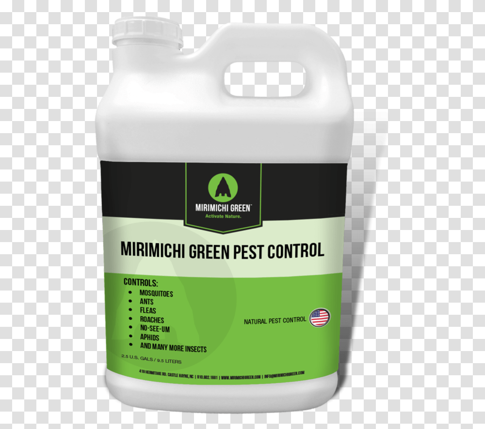 Mirimichi Green Pest Control Is All Natural And Effective Pest Control Product, Plant, Tin, Can, Recycling Symbol Transparent Png