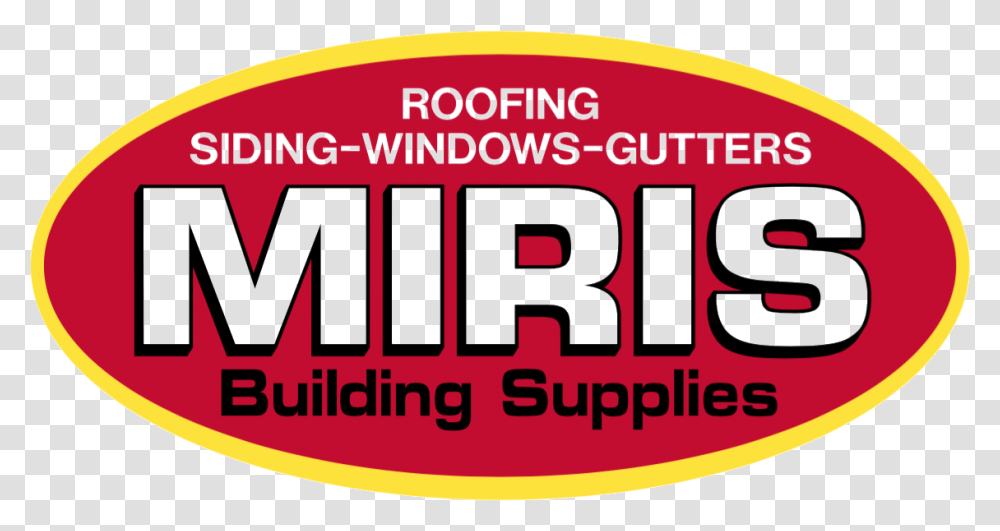 Miris Building Supply Logo Miris Building Supply, Label, Number Transparent Png