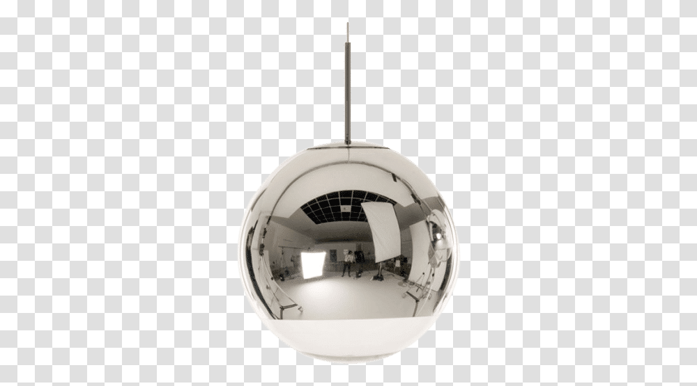 Mirror Ball 25 Cm From Tom Dixon Tom Dixon Mirror Ball Light, Fisheye, Person, Human, Lamp Transparent Png