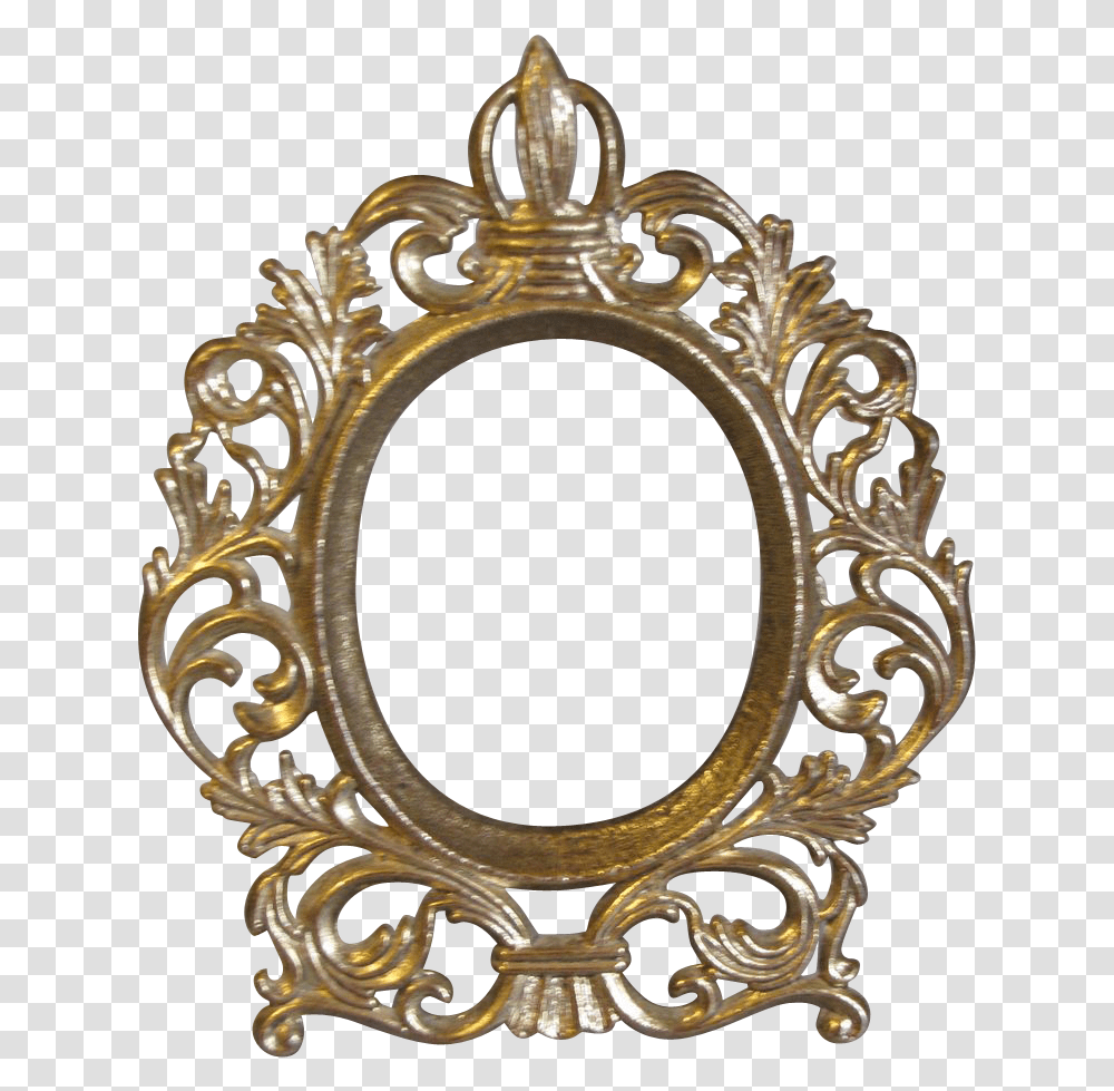 Mirror Clipart Background Oval Vintage Frames, Gold, Bronze Transparent Png