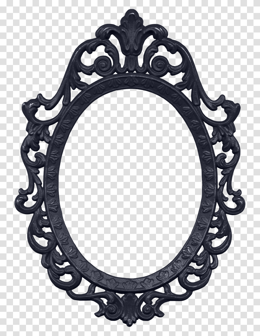 Mirror Clipart Craft Snow White Mirror Clipart, Oval Transparent Png