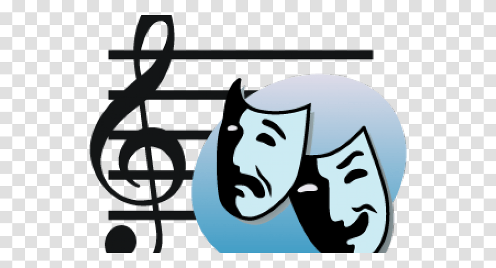 Mirror Clipart Drama Music And Drama Logo, Label, Stencil, Alphabet Transparent Png