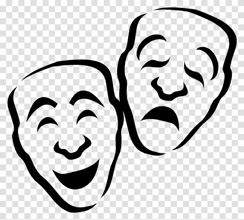 Mirror Clipart Drama Sad And Happy Face, Gray, World Of Warcraft Transparent Png