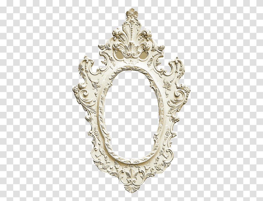 Mirror Frame, Cross, Oval Transparent Png