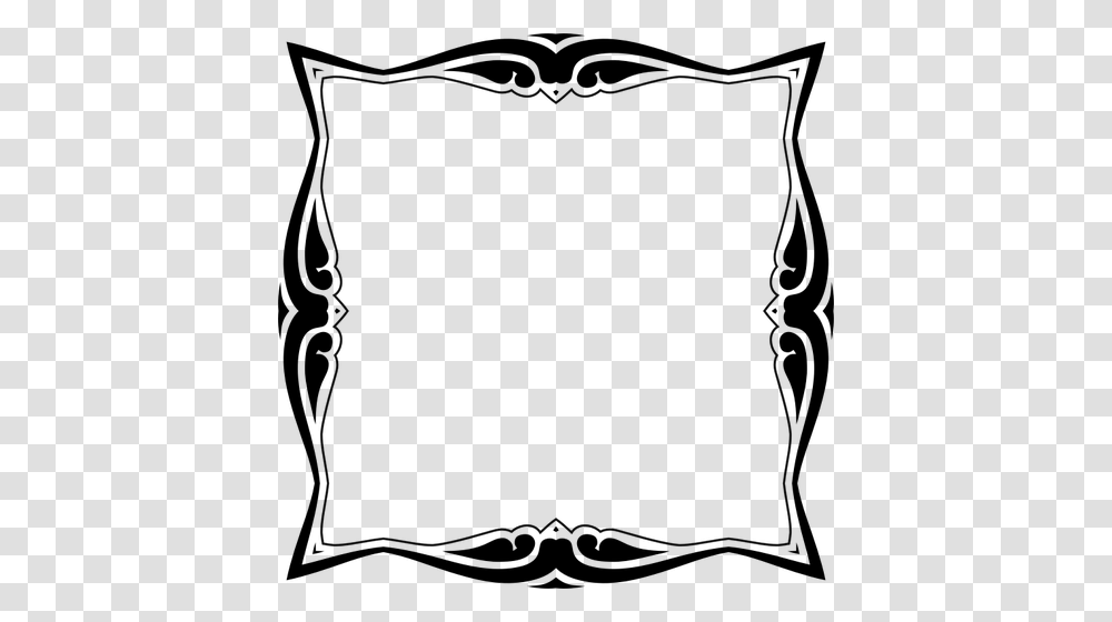 Mirror Frame Silhouette, Gray, World Of Warcraft Transparent Png