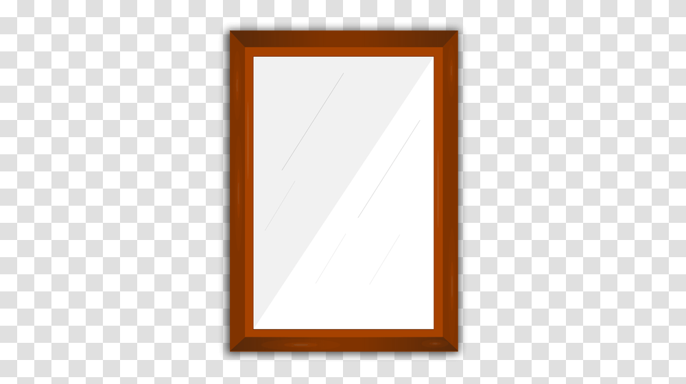 Mirror Free Clipart, Door, White Board, Wood Transparent Png