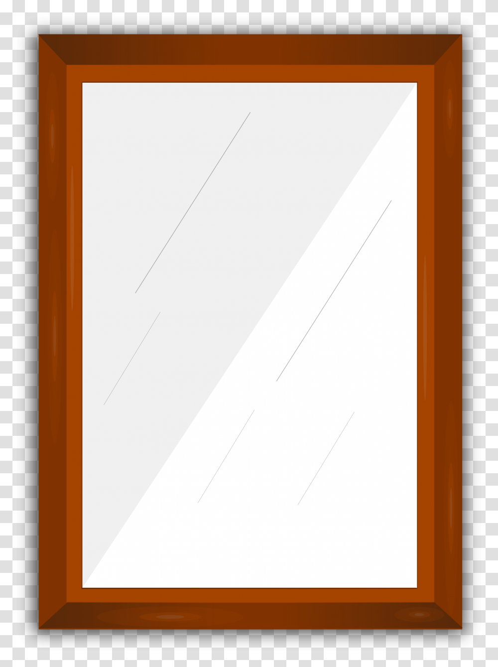 Mirror, Furniture, Wood, Hardwood, Door Transparent Png