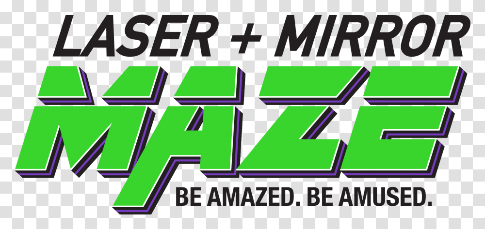 Mirror Maze Logo Sign, Word, Alphabet, Label Transparent Png
