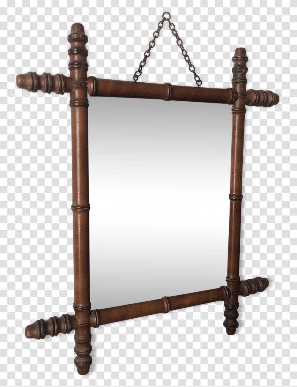 Mirror To Mercury With Bamboo Frame 24x30cm Portable Network Graphics, Sink Faucet Transparent Png