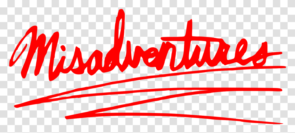 Misadventures Misadventures Logo, Text, Symbol, Trademark, Art Transparent Png