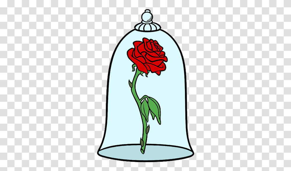 Misc Beauty And The Beast Clip Art Disney Clip Art, Rose, Flower, Plant, Blossom Transparent Png