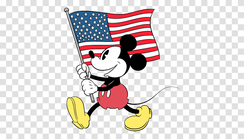 Misc Disney Holidays Clip Art Disney Clip Art Galore, Flag, American Flag Transparent Png